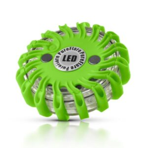 LED light puck PUREFLARE - Green / Rechargeable