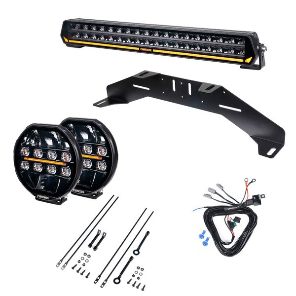Auxiliary light kit PURELUX WRC 4, 432W / 28 000 lm - Complete set - Image 5