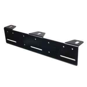 Auxiliary light holder for EU license plate PURELUX, for 3 lights