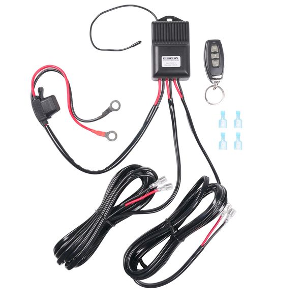 Remote-controlled wiring harness PURELUX, 12/24V