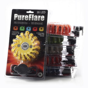 LED light puck PUREFLARE - Orange / Rechargeable